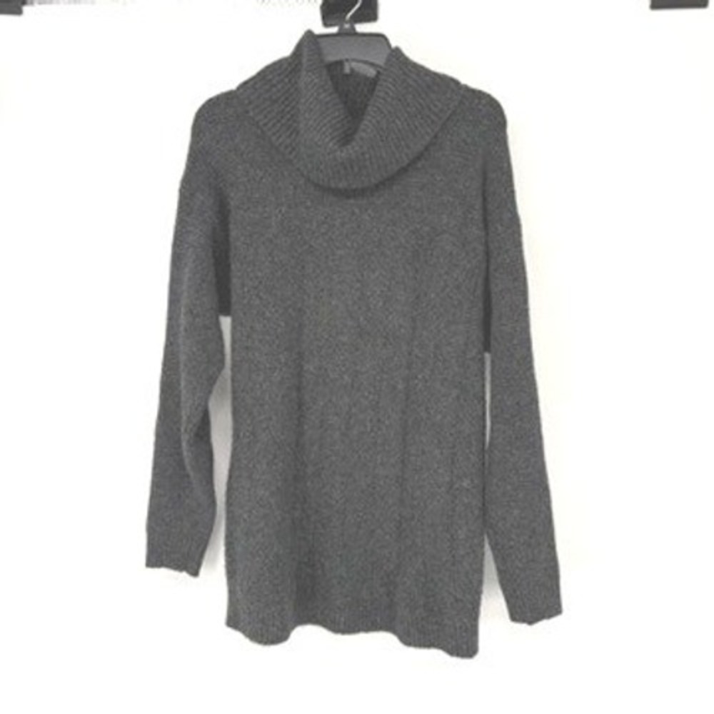 Cabi Sweater Womens Medium Gray 4096 Cowl Neck Long Sleeve Oversized‎ Pullover
